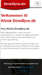 Mobile Screenshot of dineojne.dk